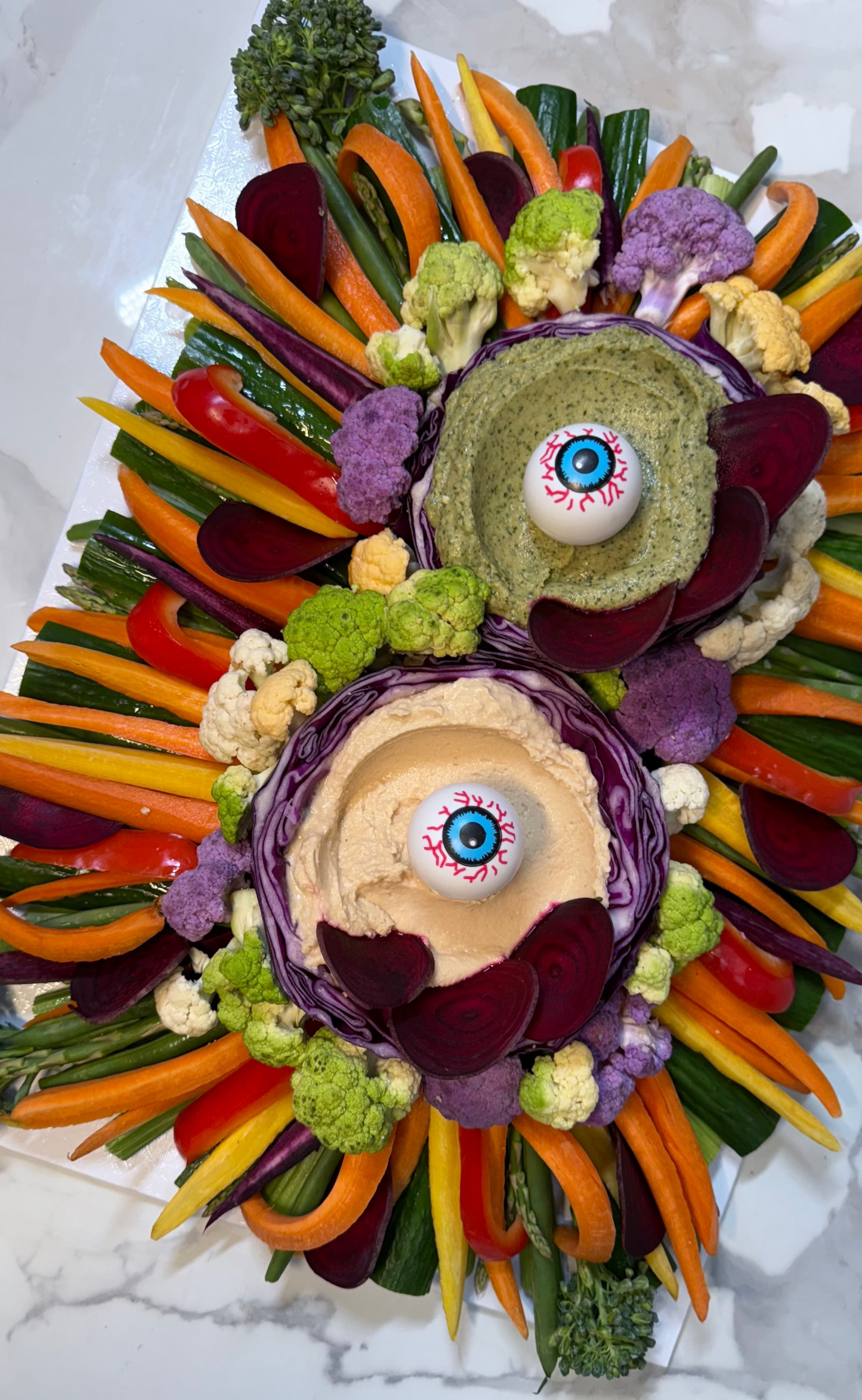 Marvelous Spooky Crudités (Serves 10-14)